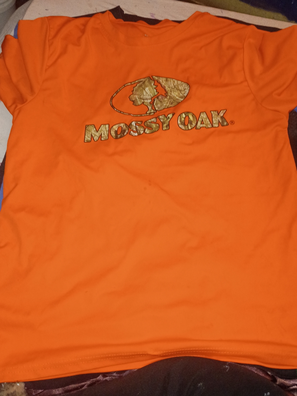 Mossy Oak Blaze Orange Logo Tee